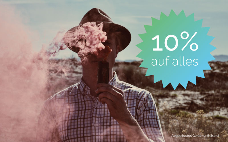 Am Samstag 08.09. 10% aufs Sortiment beim Crazy Vape House Bad Sobernheim